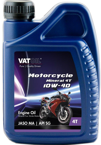 

Моторное масло 4T Vatoil Motorcycle M 10W-40 минеральное 50506