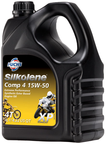 

Моторное масло 4T Fuchs Silkolene Comp 4 XP 15W-50 синтетическое 600885885