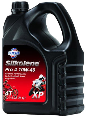 

Моторное масло 4T Fuchs Silkolene Pro 4 XP 10W-40 синтетическое 600985134