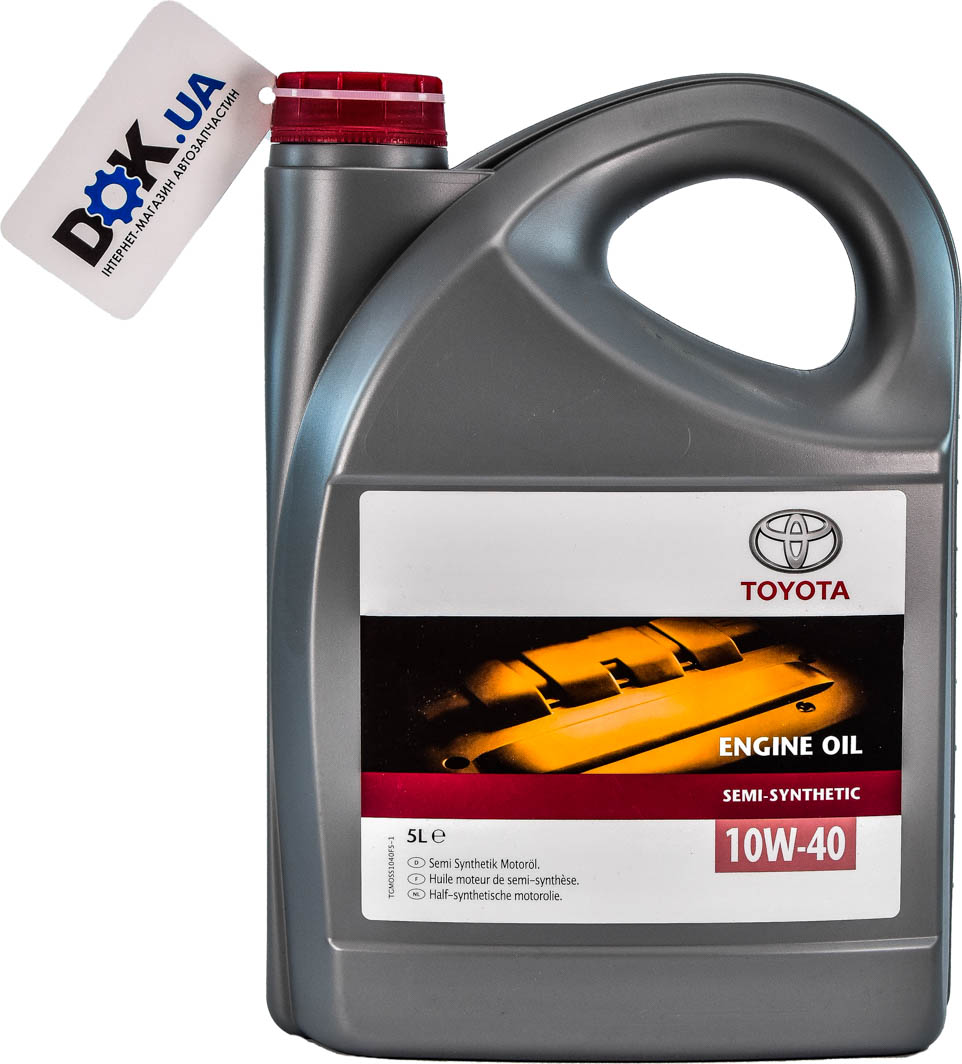 

Моторное масло Toyota ENGINE OIL 10W-40 полусинтетическое 0888080825
