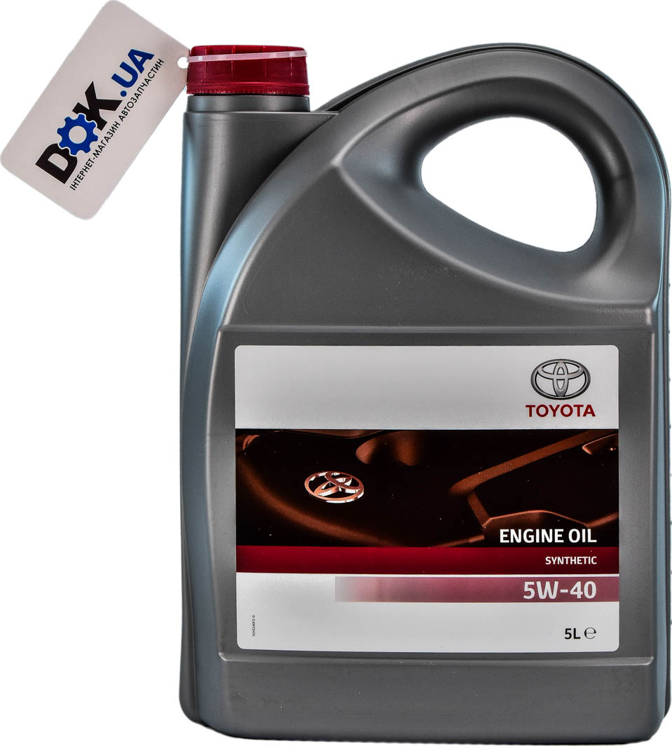 

Моторное масло Toyota Synthetic 5W-40 синтетическое 0888080835