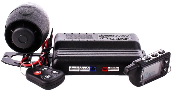

Двусторонняя сигнализация Convoy CP-250RS CP250RSLCD
