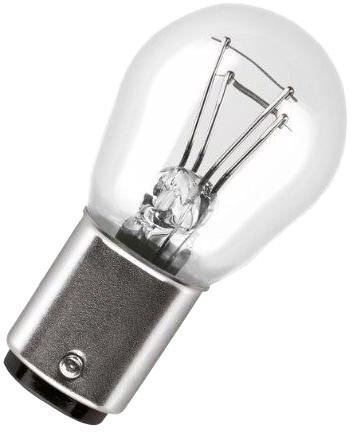 

Автолампа Osram 7225 Original P21/4W BAZ15d 4 W 21 W прозрачный