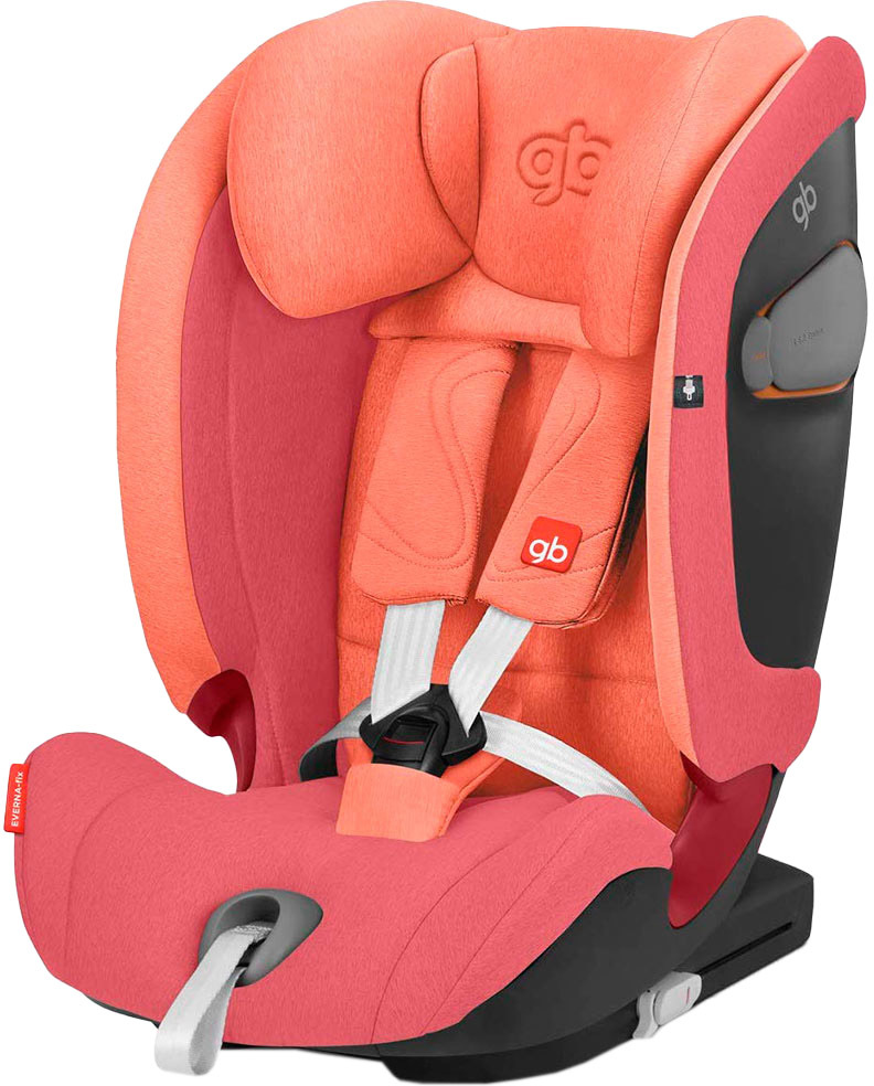 

Автокресло GB Everna-Fix Rose Red 619000347