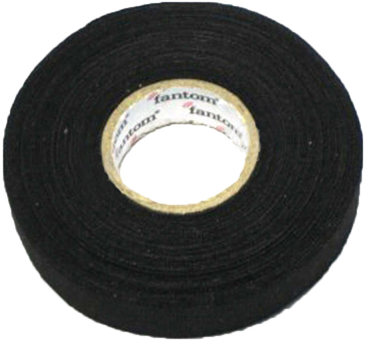

Изолента Fantom SILKTAPEFT19 черный ткань 19 мм x 20 м