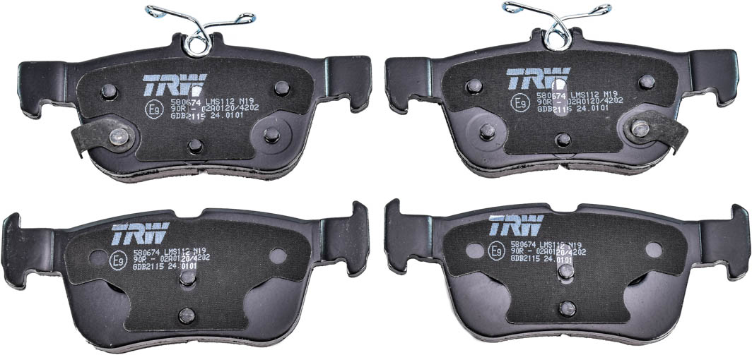 

TRW GDB2115 Тормозные колодки