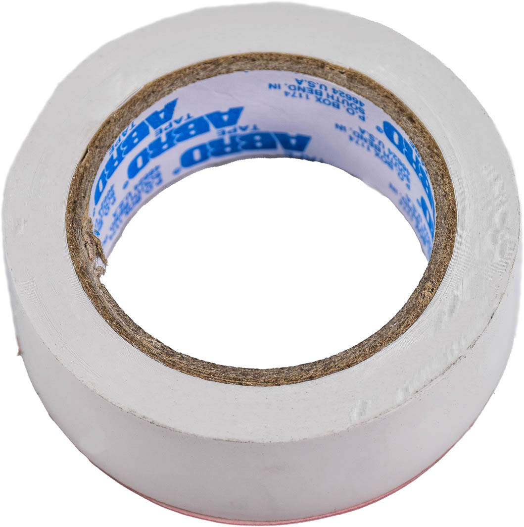 

Изолента ABRO ET912W белая ПВХ 19 мм x 9.1 м