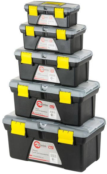 

Комплект ящиков для инструментов Intertool BX-0305 5 шт.