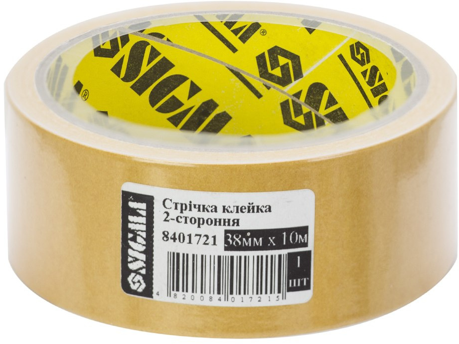 

Двухсторонний скотч Sigma 8401721 полипропиленовая 38x10000
