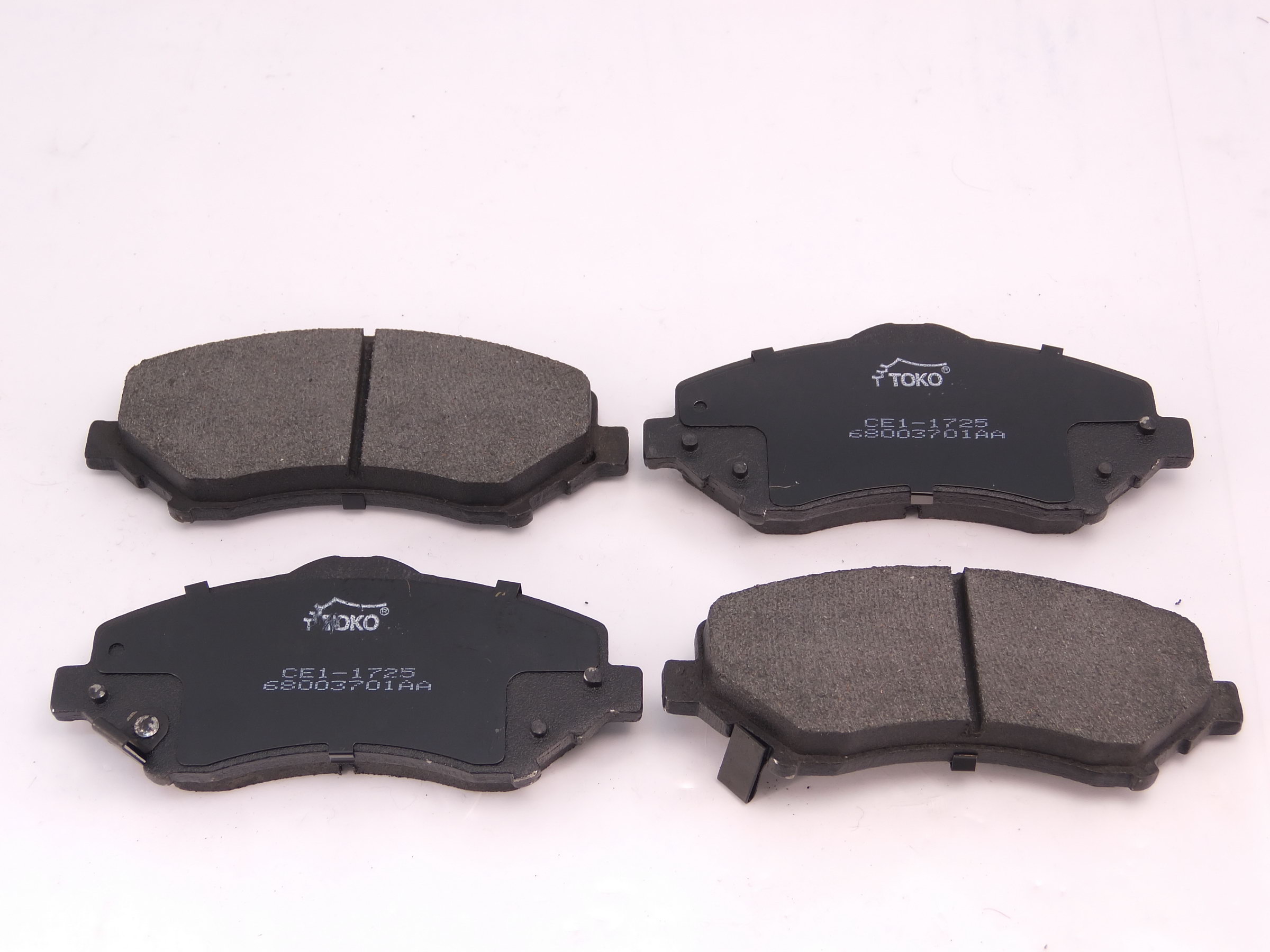 

TOKO T2168025 Тормозные колодки