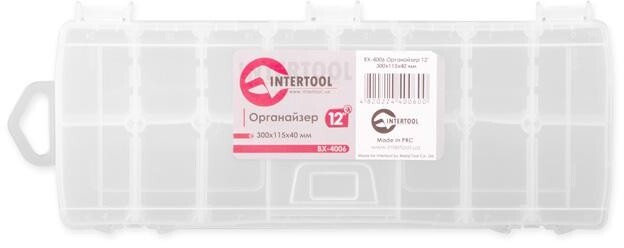 

Органайзер для мелких деталей Intertool BX-4006 15