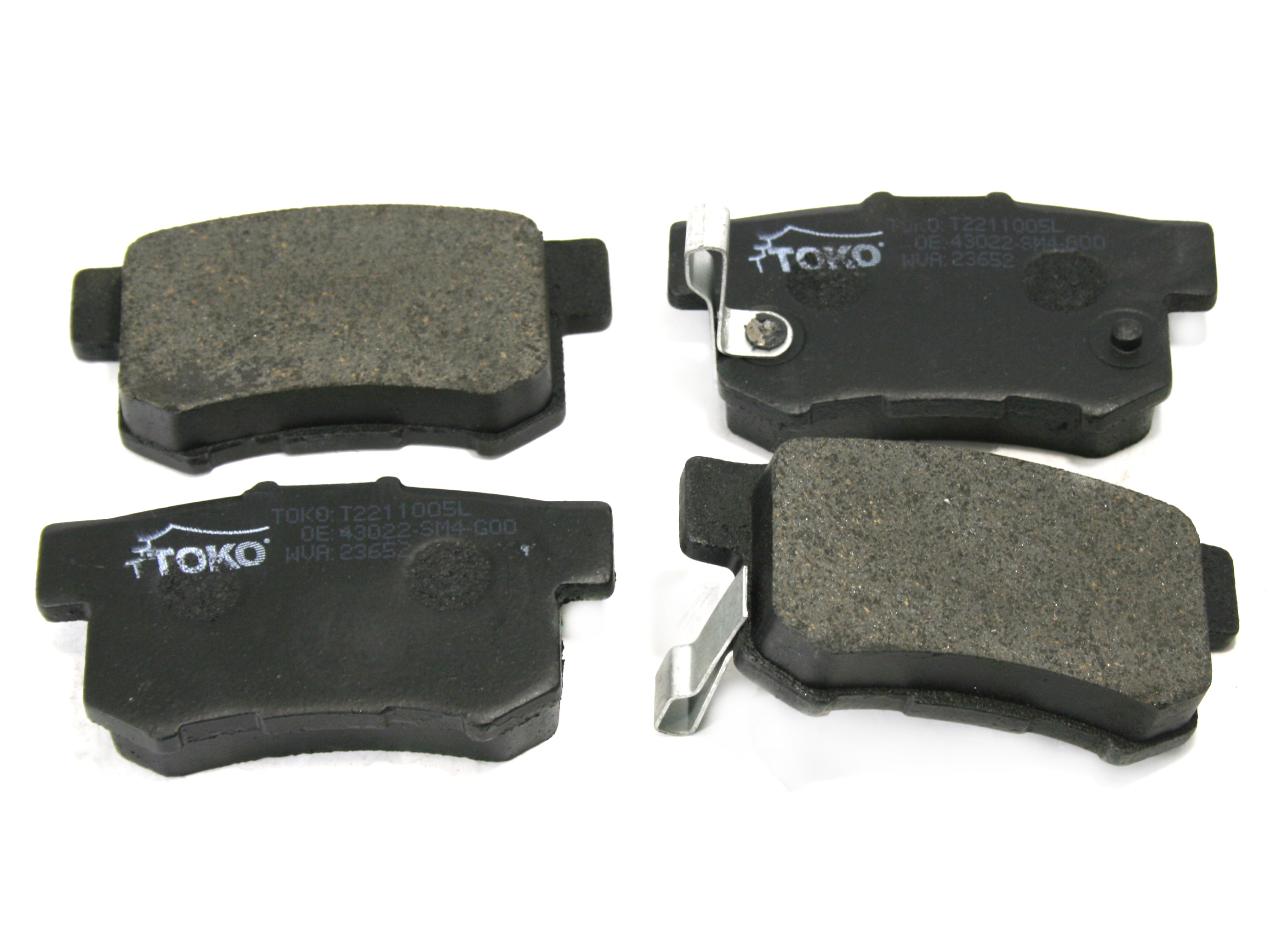 

TOKO T2211005L Тормозные колодки