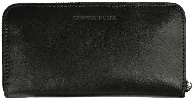 

Портмоне-органайзер Grande Pelle Serpente 532610 без логотипа черный