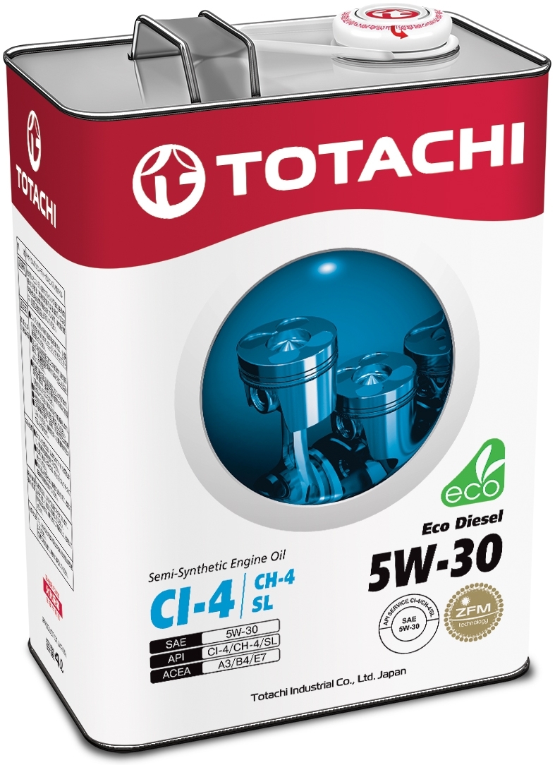 

Моторное масло Totachi Eco Diesel 5W-30 полусинтетическое 4562374690479