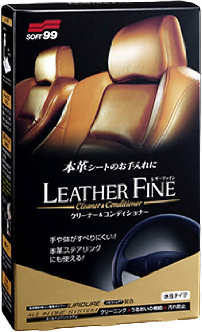 

Очиститель салона SOFT99 Leather Fine Cleaner & Conditioner 100 мл 02069