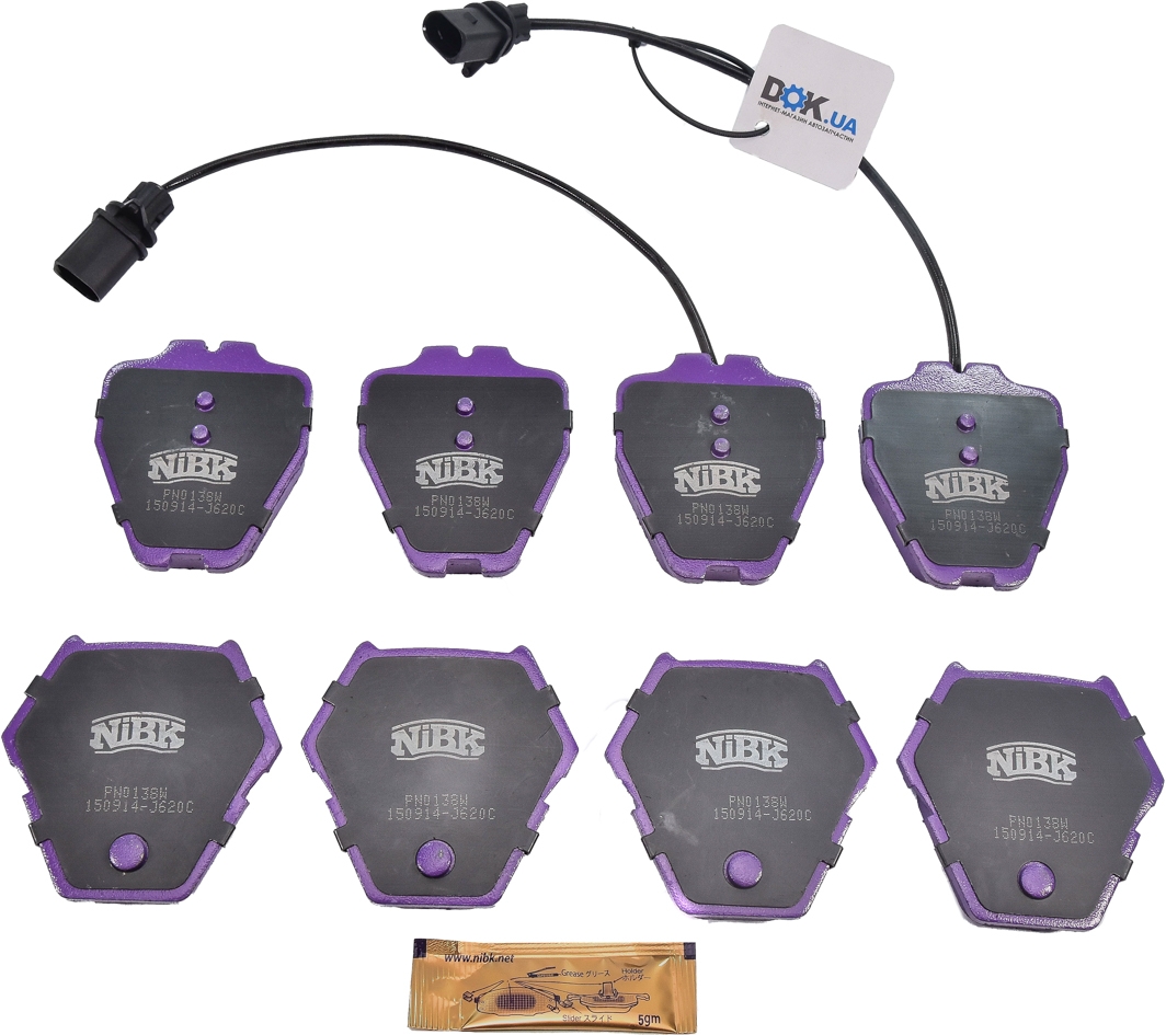 

Nibk PN0138W Тормозные колодки