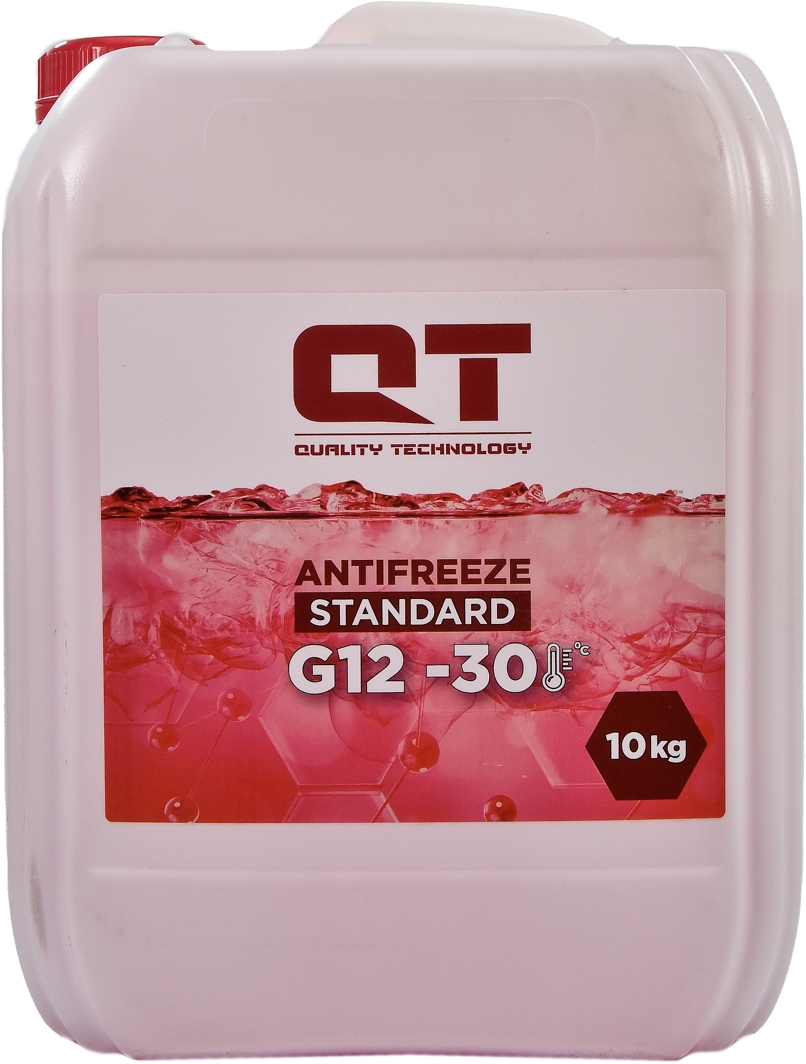

Готовый антифриз QT Standard -30 G12 красный QT5313010