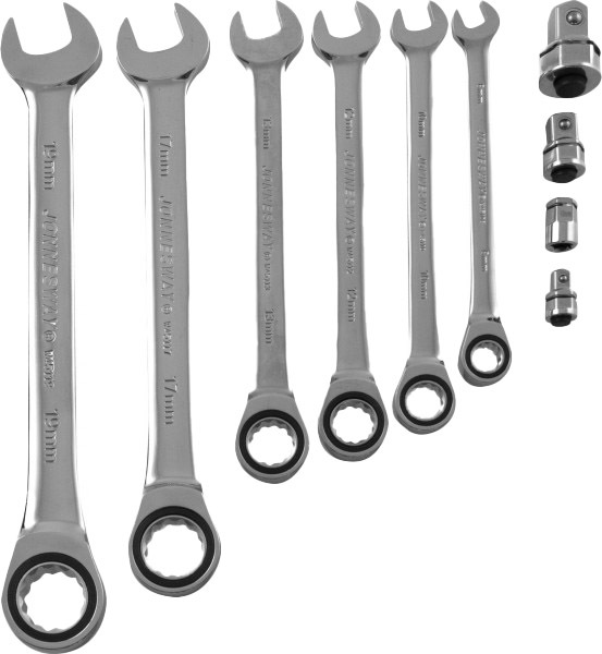 

Набор ключей накидных трещоточных Jonnesway W45110S 8-19 мм 6 шт