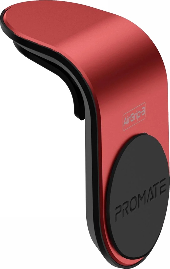 

Держатель для телефона Promate Air Grip-3 airgrip3red красный