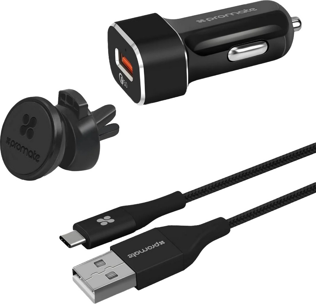 

Держатель для телефона Promate Autogear autogearqc3black