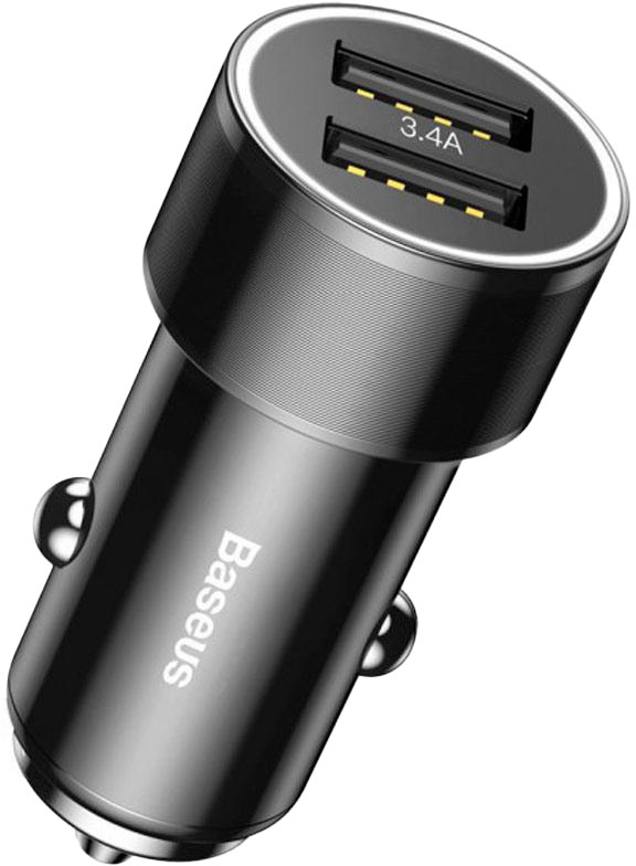 

USB зарядка в авто Baseus Small Screw CAXLD-C01
