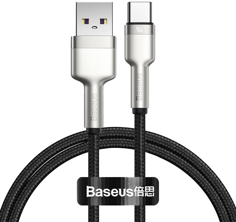 

Кабель Baseus Cafule Metal CATJK-A01 USB - USB type-C 1 м