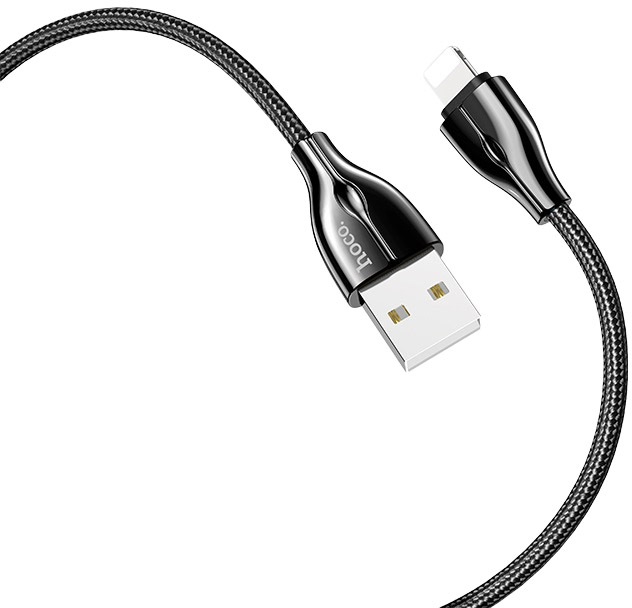 

Кабель Hoco U88 Amazing U88LIGHTNINGBLACK USB - Apple Lightning 1,2 м