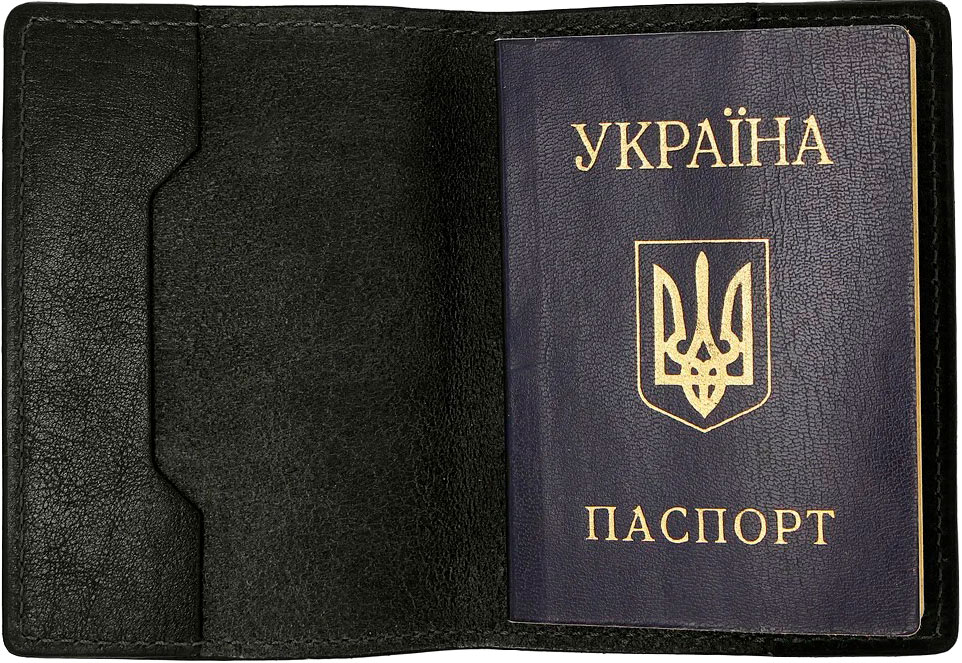 

Обложка для паспорта Grande Pelle 252610 цвет черный