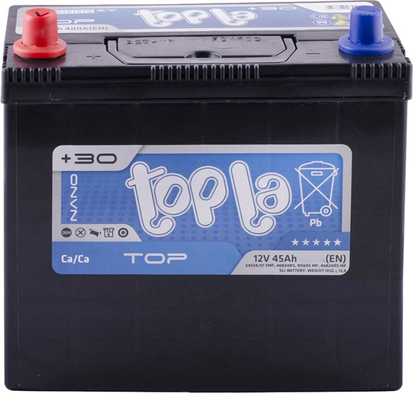 

Аккумулятор Topla 6 CT-45-L Top JIS 118945