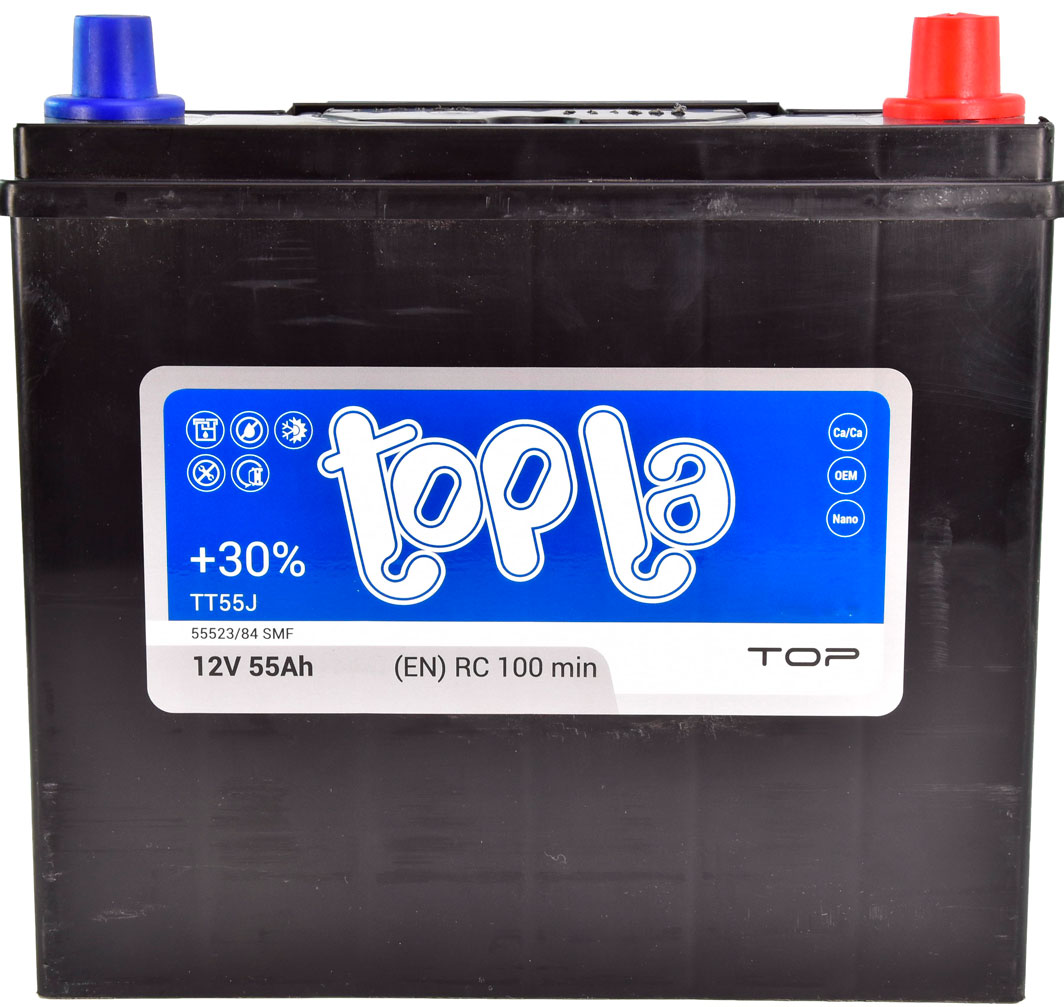 

Аккумулятор Topla 6 CT-55-R Top JIS 118255