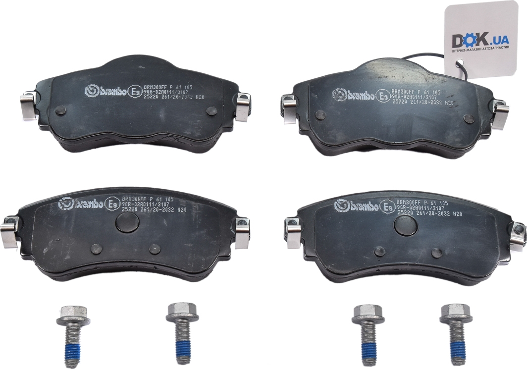 

Brembo P61105 Тормозные колодки