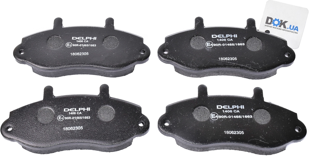 

Delphi LP1406 Тормозные колодки