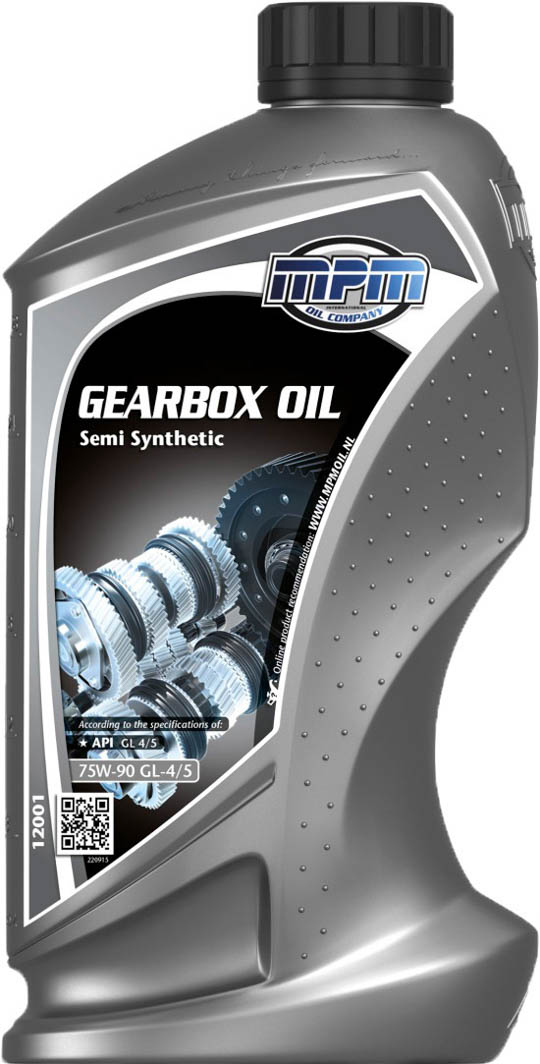 

Трансмиссионное масло MPM Gearbox Oil GL-4 / 5 75W-90 полусинтетическое 12001