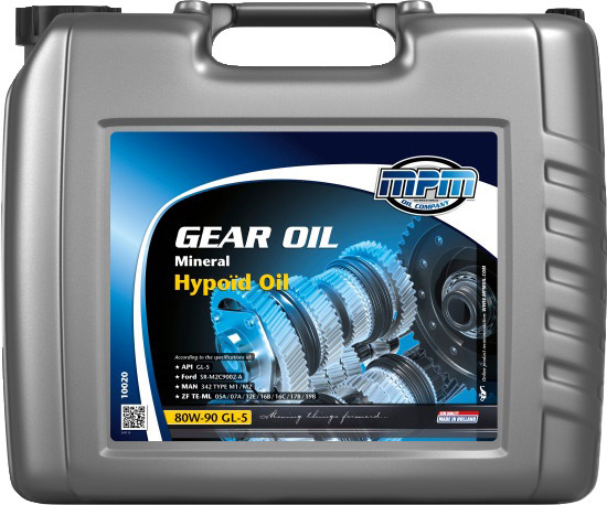

Трансмиссионное масло MPM Hypoїd Oil GL-5 80W-90 минеральное 10020