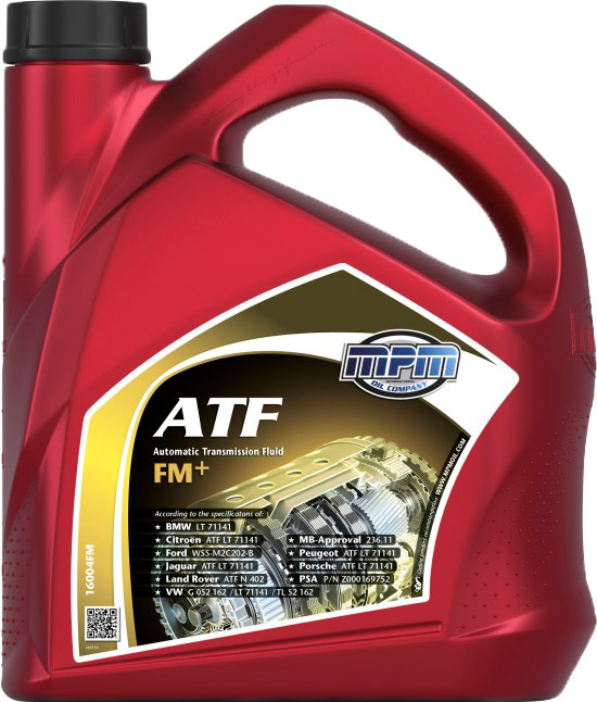 

Трансмиссионное масло MPM ATF FM+ синтетическое 16004FM