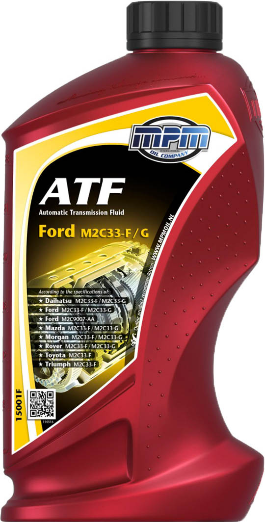 

Трансмиссионное масло MPM ATF Ford минеральное 15001F