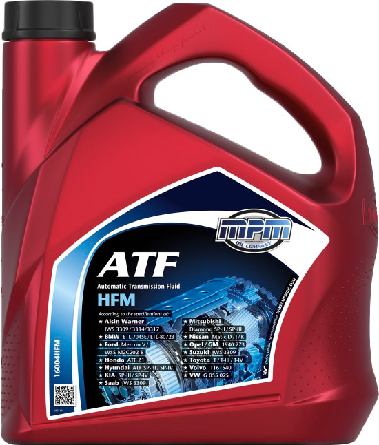 

Трансмиссионное масло MPM ATF HFM синтетическое 16004HFM