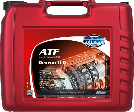 

Трансмиссионное масло MPM ATF Dexron II D минеральное 15020