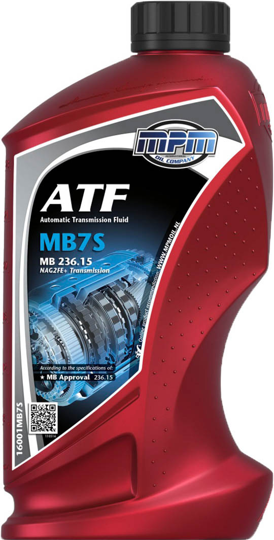 

Трансмиссионное масло MPM ATF MB7S синтетическое 16004MB7S