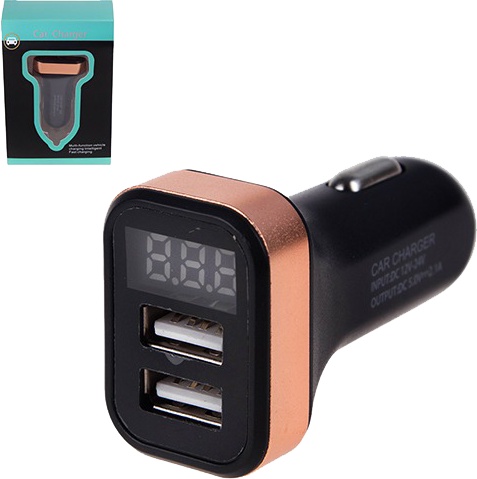 

USB зарядка в авто Vitol 09755