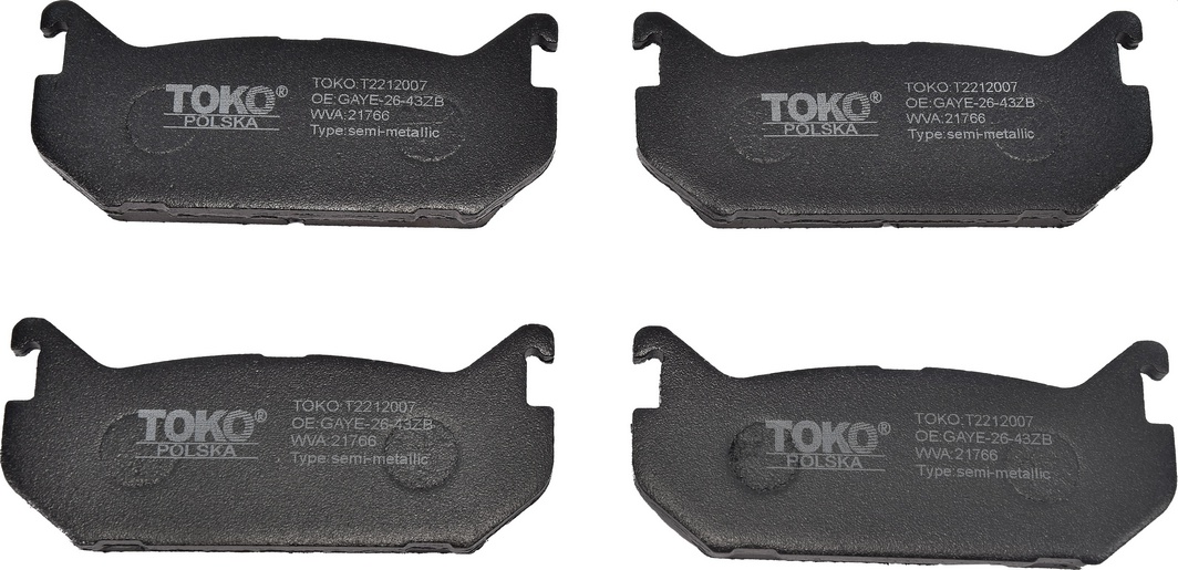 

TOKO T2212007 Тормозные колодки