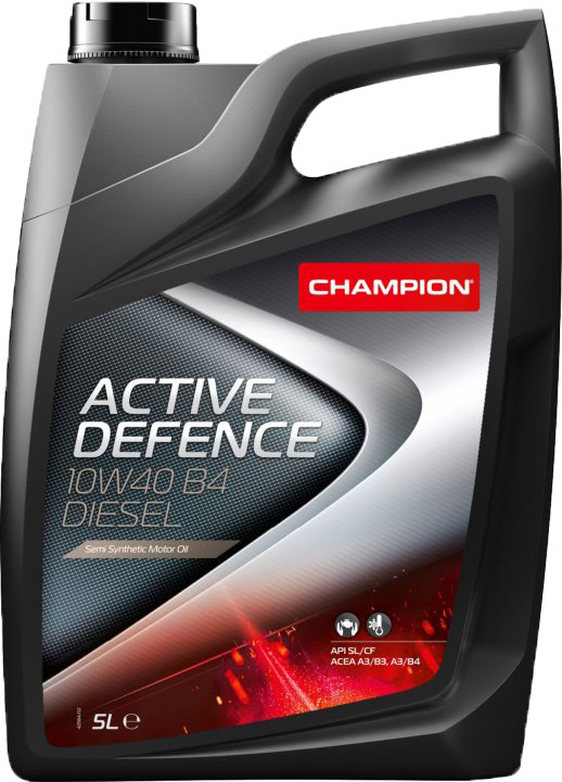 

Моторное масло Champion Active Defence B4 Diesel 10W-40 полусинтетическое 8204210