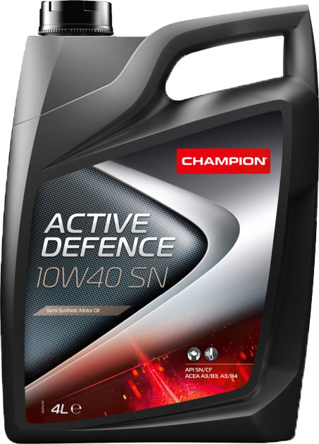 

Моторное масло Champion Active Defence SN 10W-40 полусинтетическое 8210952