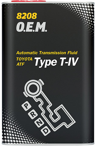 

Трансмиссионное масло Mannol O.E.M. Toyota ATF Type T-IV (Metal) синтетическое MN8208-4ME