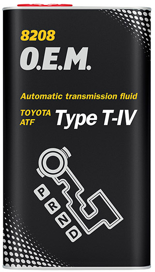 

Трансмиссионное масло Mannol O.E.M. Toyota ATF Type T-IV (Metal) синтетическое MN8208-4ME