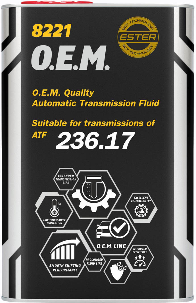 

Трансмиссионное масло Mannol O.E.M. for 9G-Tronic синтетическое MN8221-20