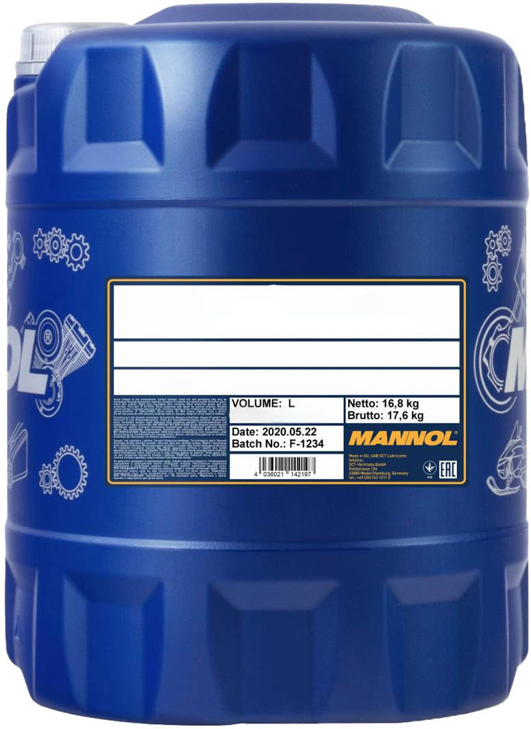 

Трансмиссионное масло Mannol O.E.M. for 9G-Tronic синтетическое MN8221-20