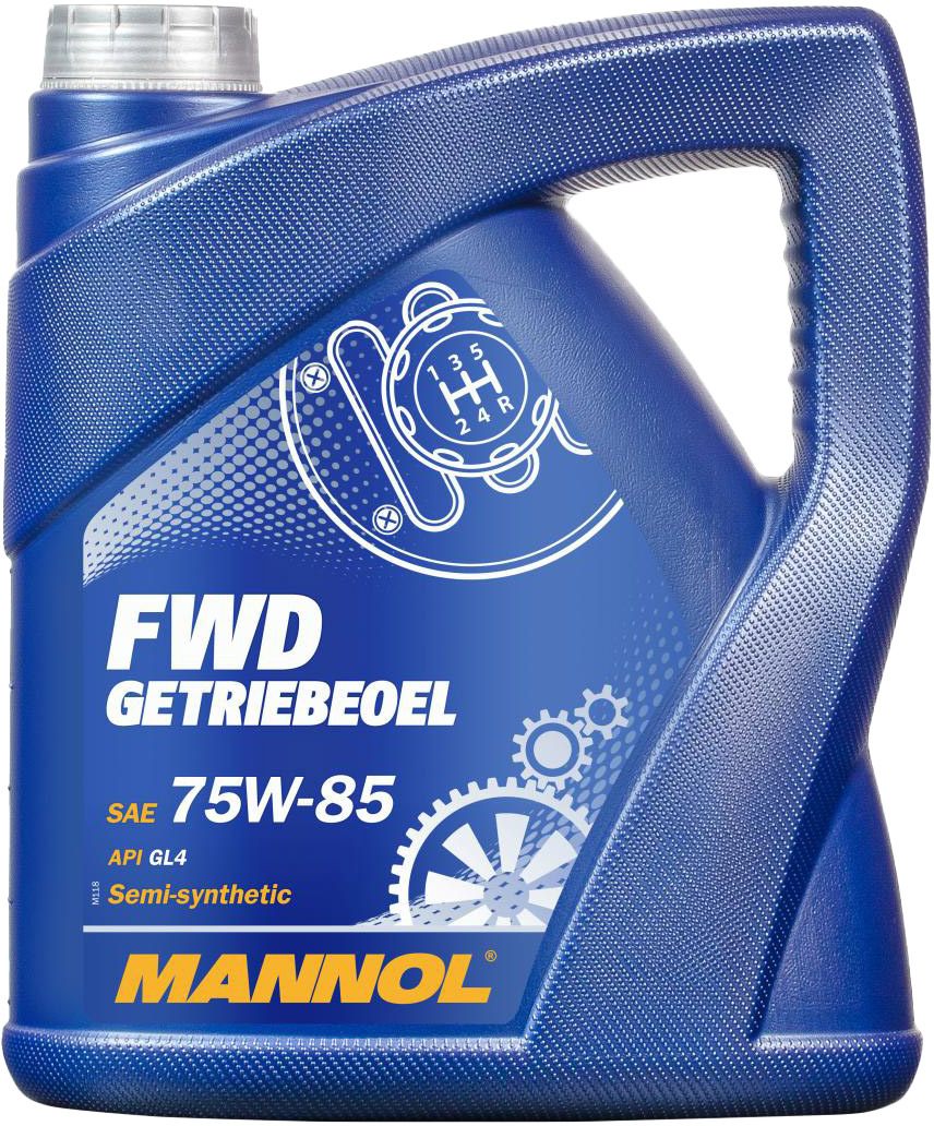

Трансмиссионное масло Mannol FWD Getriebeoel GL-4 75W-85 полусинтетическое MN8101-4