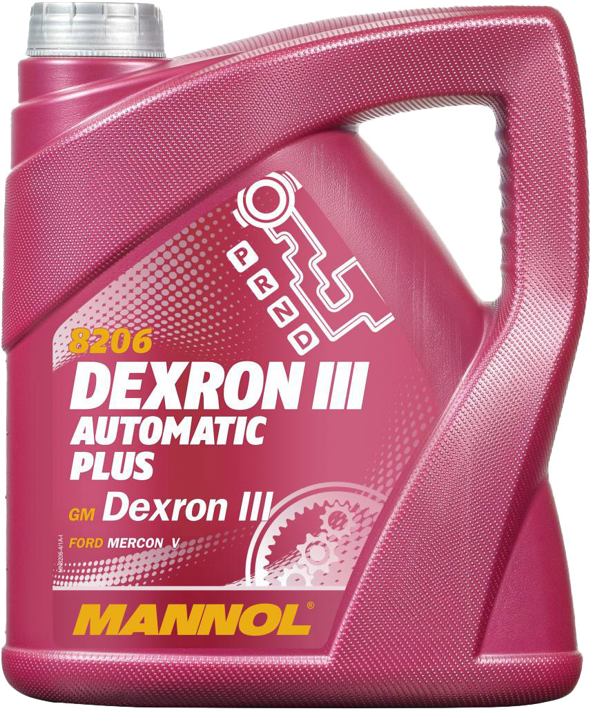 

Трансмиссионное масло Mannol Dexron III Automatic Plus MN8206-4