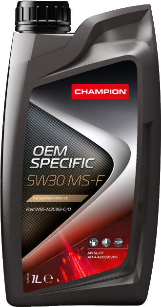 

Моторное масло Champion OEM Specific MS-F 5W-30 синтетическое 8209413